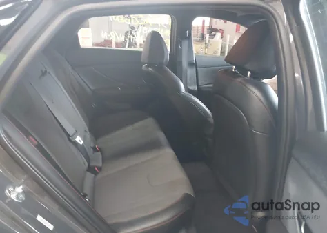 2024 Hyundai Elantra N Line from USA, damaged, VIN KMHLR4DF3RU738692